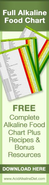 Alkaline Food Chart