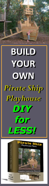 Pirate Ship Playhouse Plans