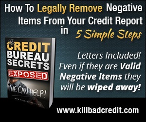 Kill Bad Credit