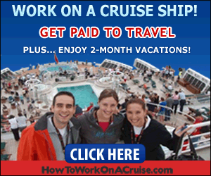 How To Work On A Cruise Ship