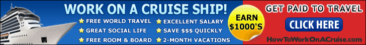 How To Work On A Cruise Ship